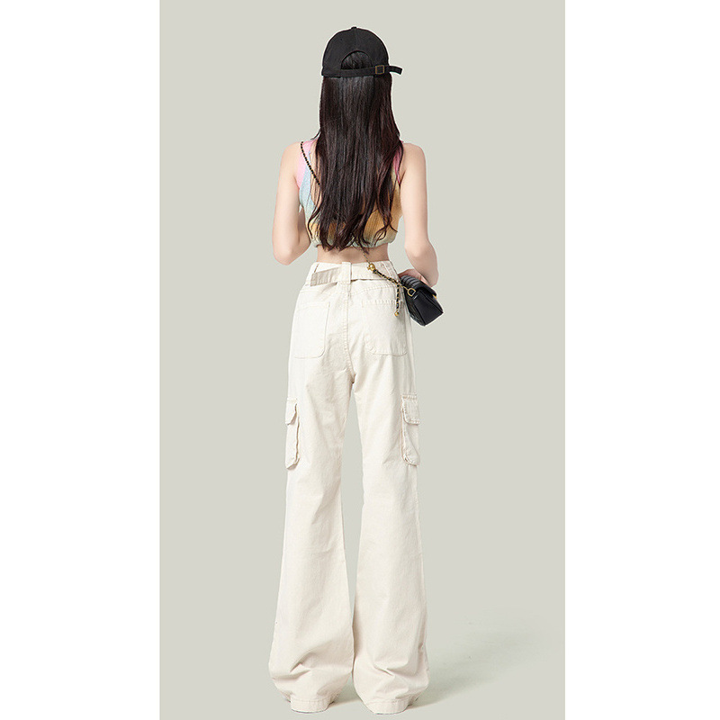 Apricot spring jeans