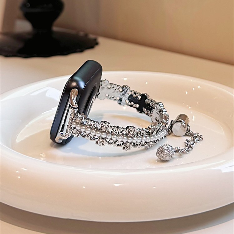 Small Fragrant Pearl Bracelet Suitable for Xiaomi Mi Band 8Pro Strap Xiaomi Mi Band 7 Strap Band7/6/543 Women