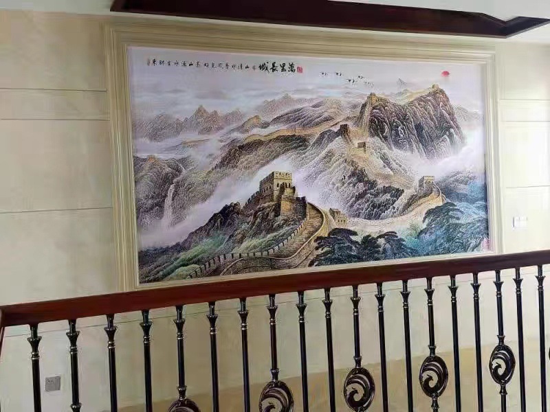 现代简约万里长城