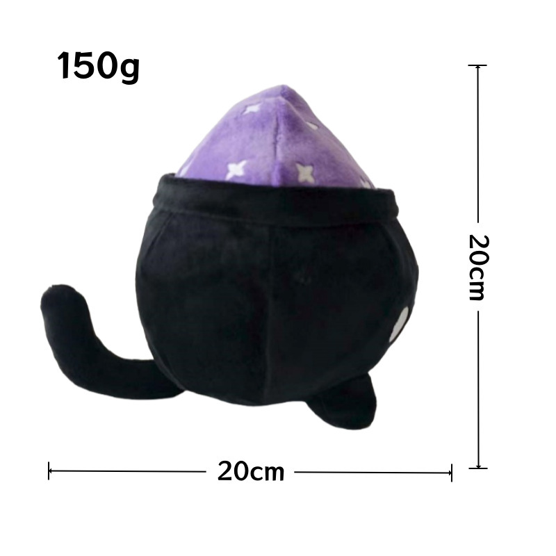 跨境 Mini Cauldron Plush玩偶公仔毛绒玩具娃娃猫咪公仔|undefined