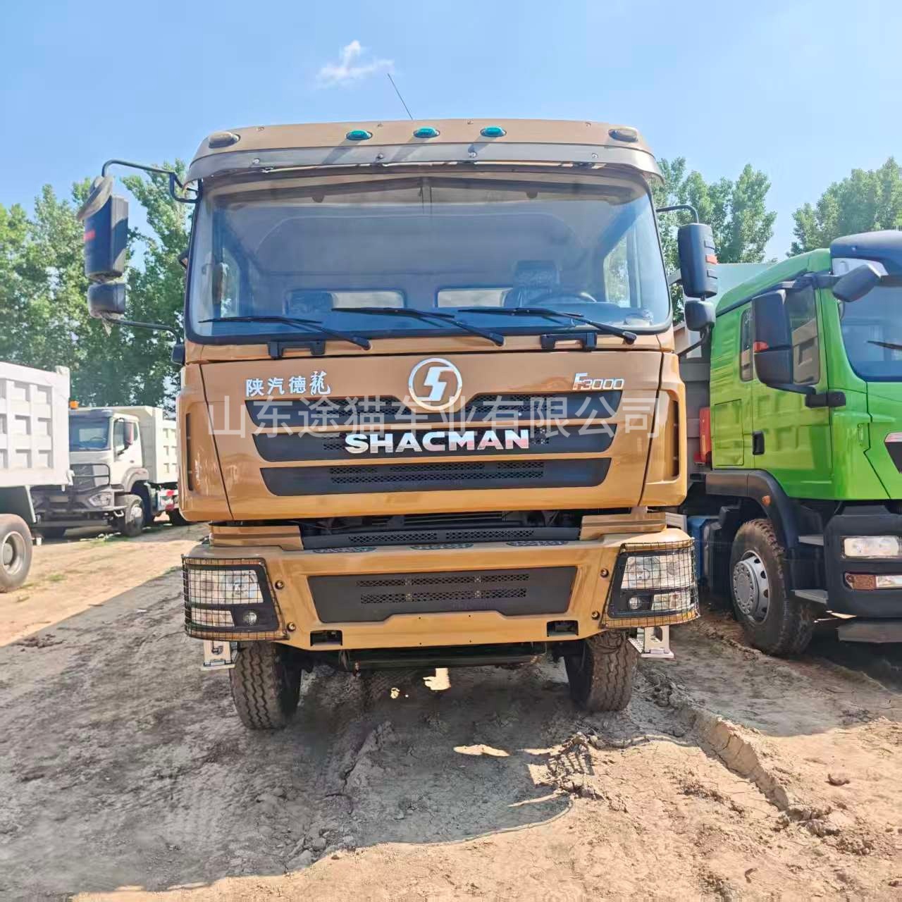 Manufacturer Delong F30008×4 Dump Truck for Mining, Earthmoving, and Sand and Gravel Engineering, Cross-Border