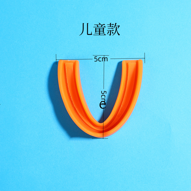 Brackets termoplásticos transfronterizos adultos niños baloncesto deportivo protector dental transparente invisible brackets dental de boxeo sanda