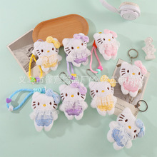 卡通蕾丝裙hellokitty公仔挂件少女心手机挂绳可爱猫咪钥匙扣挂饰