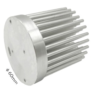 LED cold forging integrated aluminum forging 60 * 60mm radiator COB downlight projection lamp extrusion industrial radiator