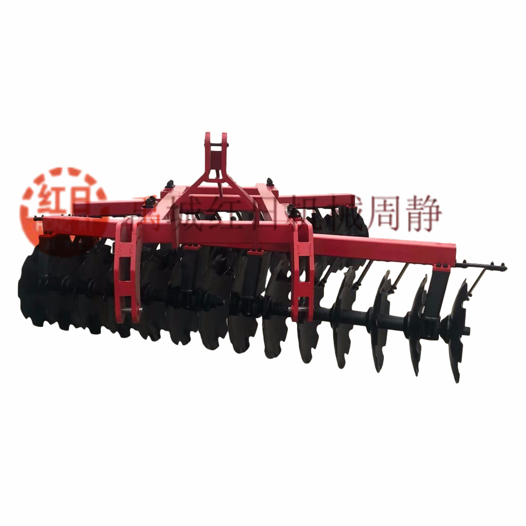 拖拉机悬挂圆盘耙  40调质方轴圆盘耙  全包轴承可注黄油悬挂重耙