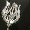 Tulip Wind Strifice imitation city beauty pageant cane awards ceremony accessories wholesale metal glass drilling props