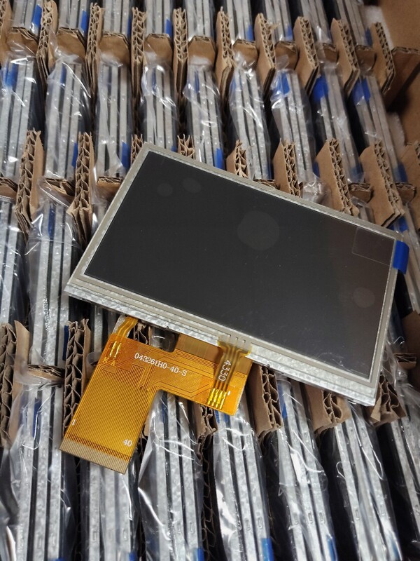Special for Handheld Inkjet Printers 4.3inch with Resistive Touch Screen 40Pin Rgb Interface Resolution 480*272 Special for Handheld Inkjet Printers 4.3inch with Resistive Touch Screen 40Pin Rgb Interface Resolution 480*272