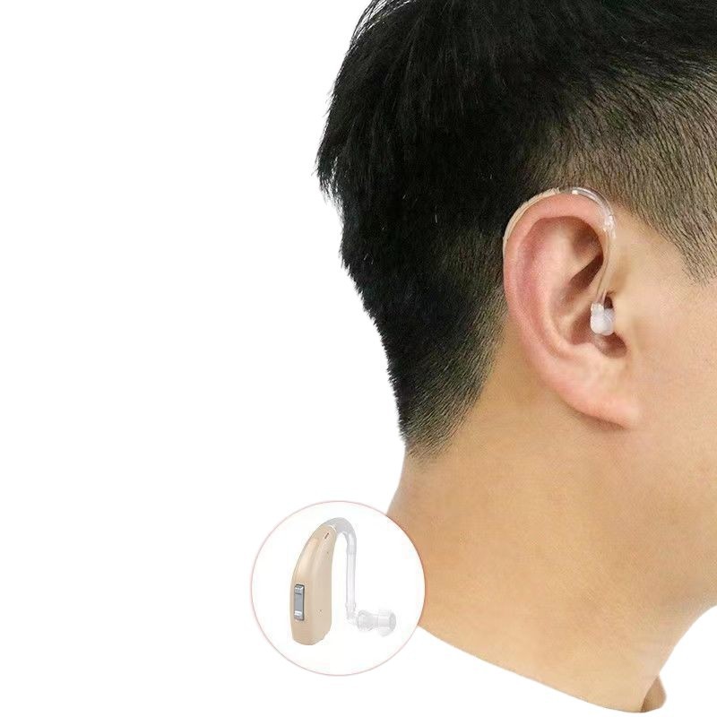 Audífono Liston tipo retroauricular para personas mayores, dispositivo retroauricular de alta gama con alto volumen, amplificador de sonido para jóvenes. image 4