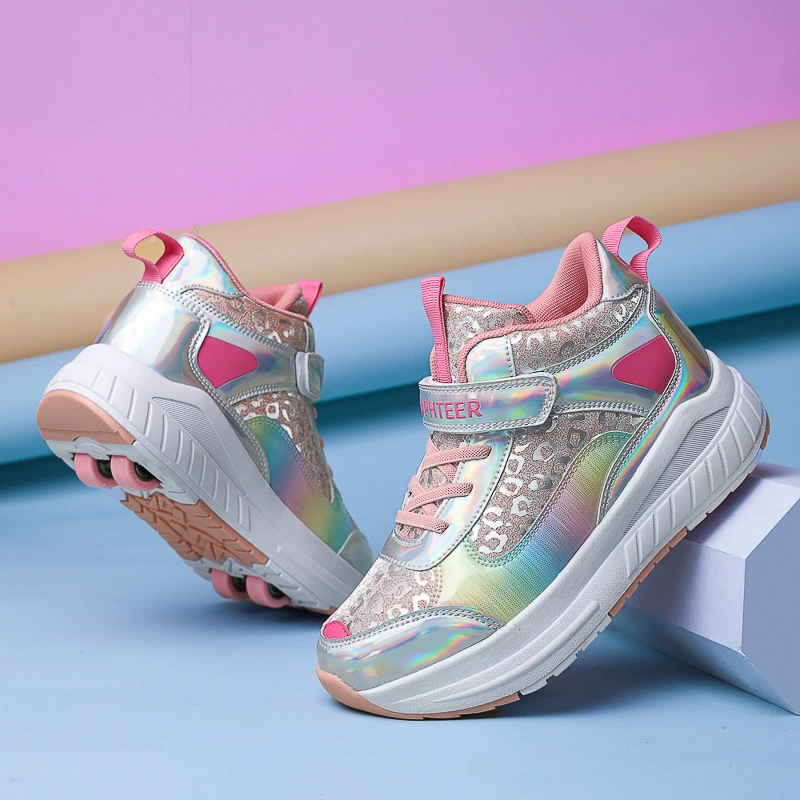 Children's removable summer skates on four wheels for men and women