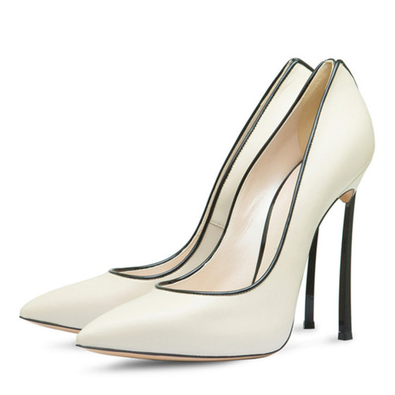 Cross-border European and American fashion shoes pointed shallow mouth metal heel women's shoes hate high foreign trade supply AliExpress shoes