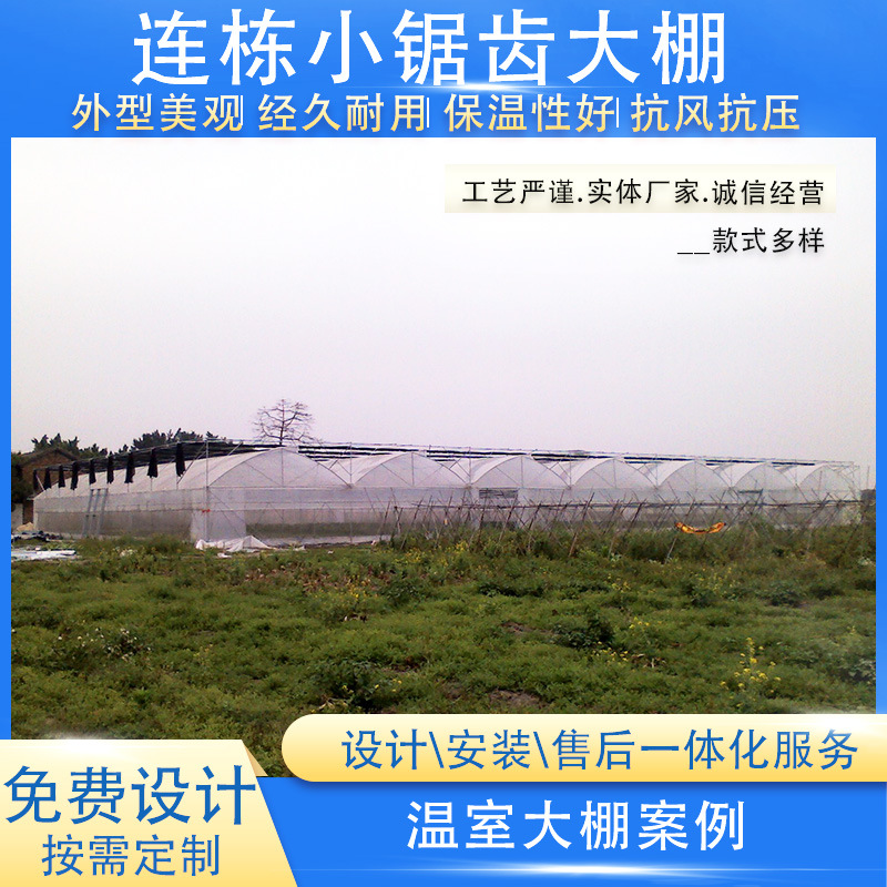 广州花都瓜果蔬菜种植连栋温室大棚设计建设工程规格齐全