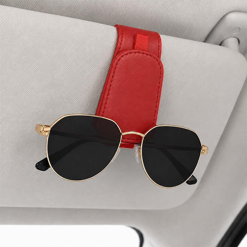 Cross-border car glasses clip car sun visor sunglasses storage car multi-function card clip sunglasses eye frame