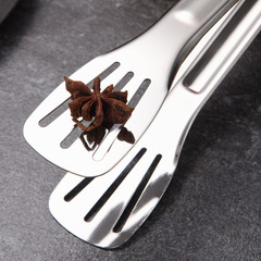 304 stainless steel food clip steak clip vegetable barbecue bread cake food clip barbecue clip ice clip kitchen 9 inches