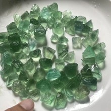 天然萤石原石绿萤石原石小料天然碎块仙女冰透绿萤石DIY手串材料