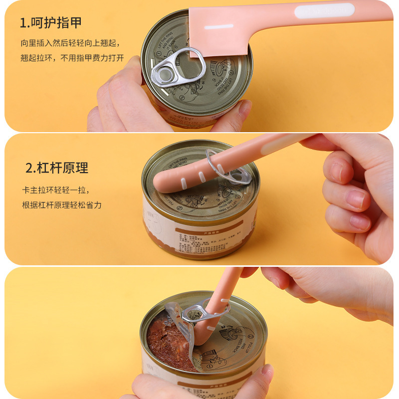 Pet puede cuchara de silicona mango largo gato abrelatas húmedo gato comida cuchara agitación alimentador PET vajilla al por mayor