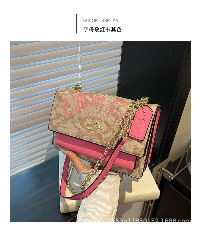 蔻家外贸爆款经典百搭风琴包小众设计跨境热销女士单肩手提斜跨包|undefined