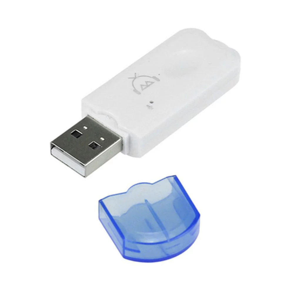 USB Bluetooth приемник Little Blue Hat 5.3 Bluetooth аудио адаптер автомобильный компьютерный динамик музыкальный приемник