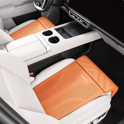 M6 Plus Xiaolong Max Second-Generation | Seat cushion, seat cover - love-horse-orange-pack-of-two-extended-seat-cushionleg-support