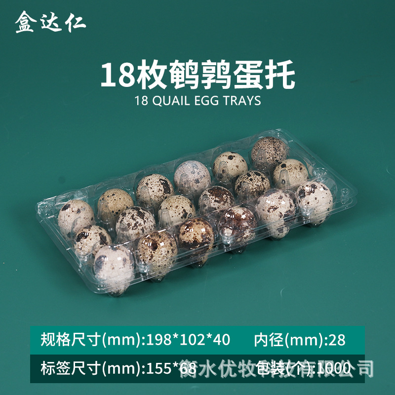 Titular de huevo de plástico desechable con hebilla con tapa a prueba de golpes transparente Tierra huevo caja de embalaje supermercado ventas directas de la fábrica