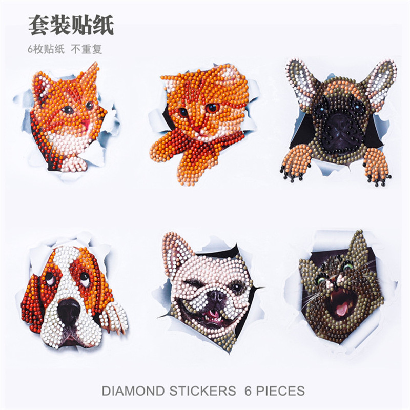 2024 nuevo estilo 5d princesa de dibujos animados pegatinas gratis pintura de diamantes artesanía para niños pegatinas decorativas de bricolaje pegatinas de refrigerador