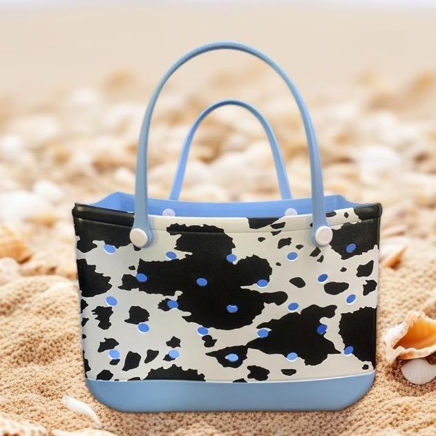 E9683 Dropshipping Aliexpress Amazon Cross-Border New Women's Handbag Waterproof Beach Rubber