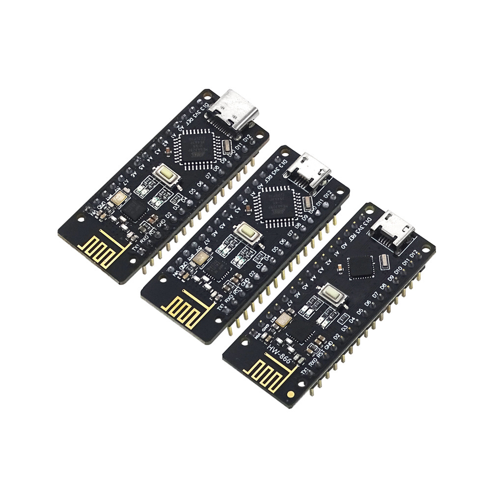 RF-Nano兼容ATMEGA328P Nano V3.0集成NRF24L01无线CH340串口模块
