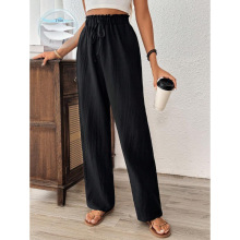 V 46713 Solid straight women's casual pants ��ɫֱͲŮʿ����