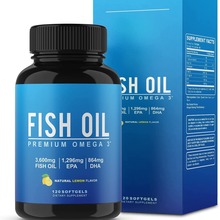 亚马逊热销 鱼油软胶囊 Fish oil soft capsules源头厂家支持O EM