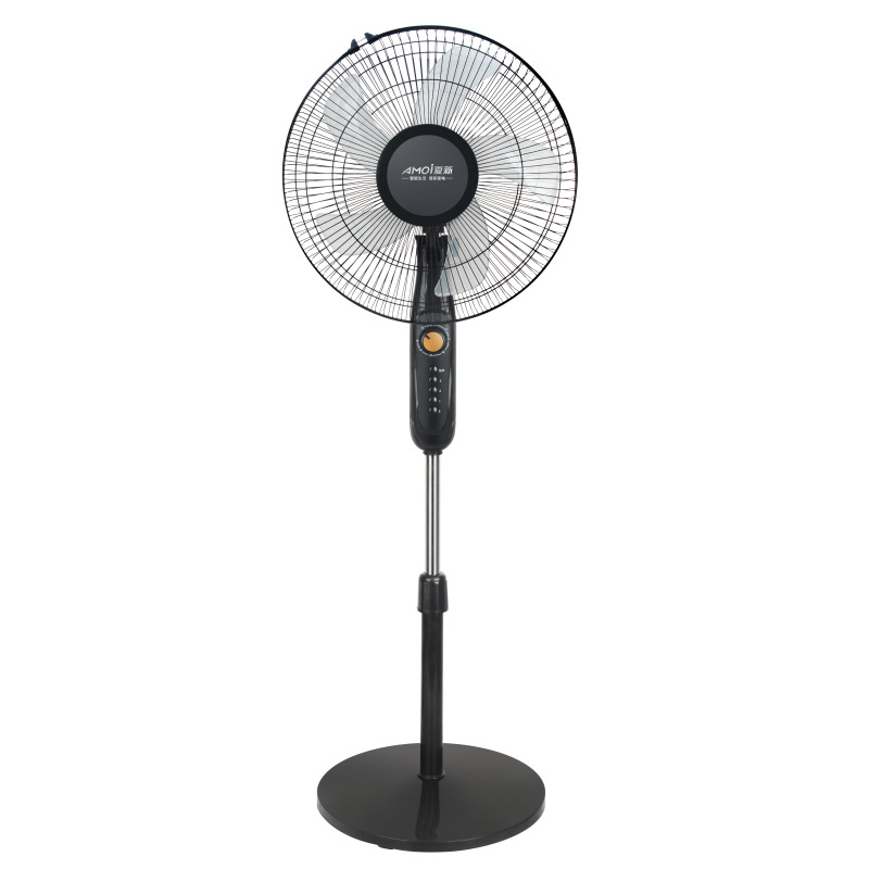 Ventilador eléctrico de piso a techo cuidadosamente seleccionado, viento doméstico, gran silencio, dormitorio de oficina de gran angular vertical de 16 pulgadas, ventilador de piso que sacude la cabeza