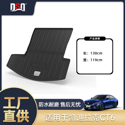 Trunk Mat, Ct5 Ct6 Shengge Car - 2023-2026-cadillac-ct6-china-spec-trunk-mat-tpe-material-waterproof-bag-rolled-up-for-delivery
