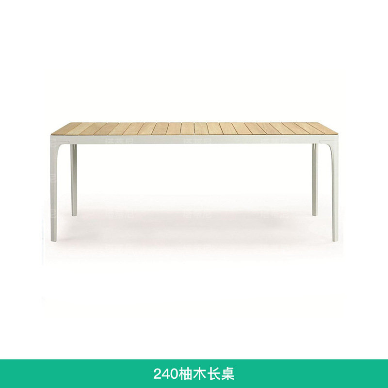 Mesas y sillas de patio para exteriores, diseño para hoteles, villas y resorts, mesas impermeables y resistentes al sol, mesas y sillas de aleación de aluminio para jardín y terraza