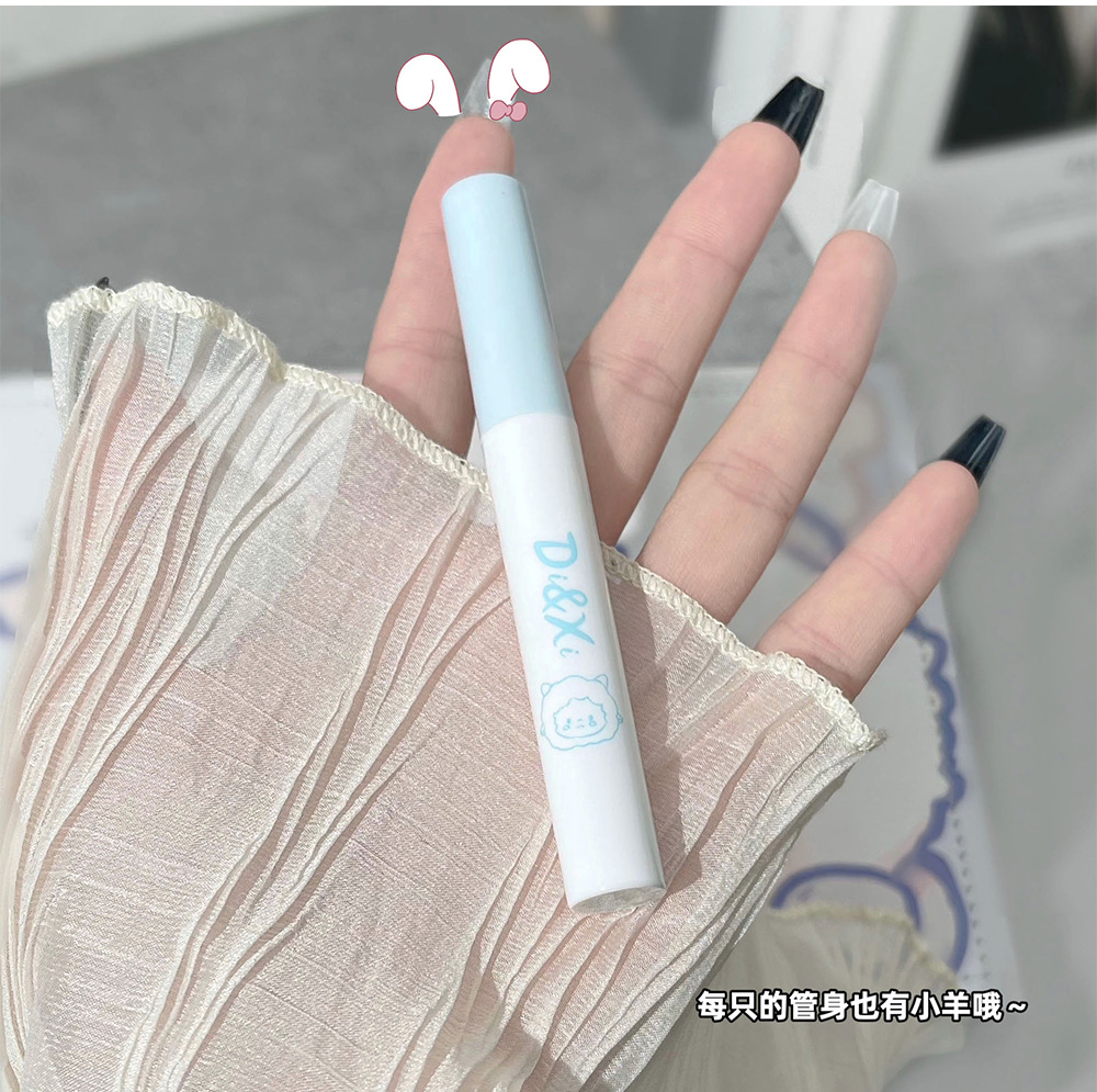 DIXI Little Lamb Miao Miao Matte Lip Gloss Set, 6-color velvet matte Lip gloss, Whitening Orange Brown, versatile for women wholesale undefined