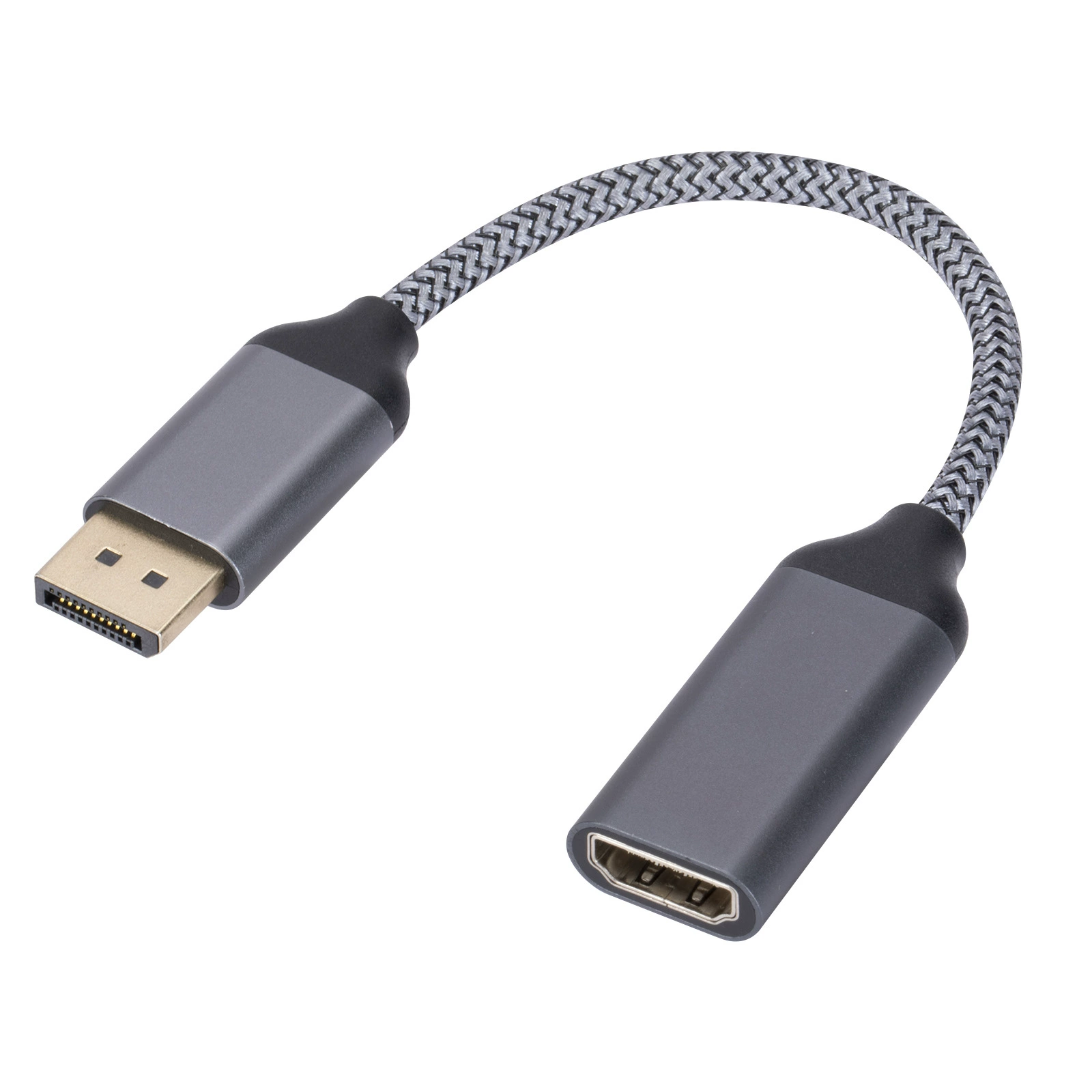 DP to HDMI adapter cable 4K60Hz high definition cable DP to HDMI female adapter computer DP graphics card converter