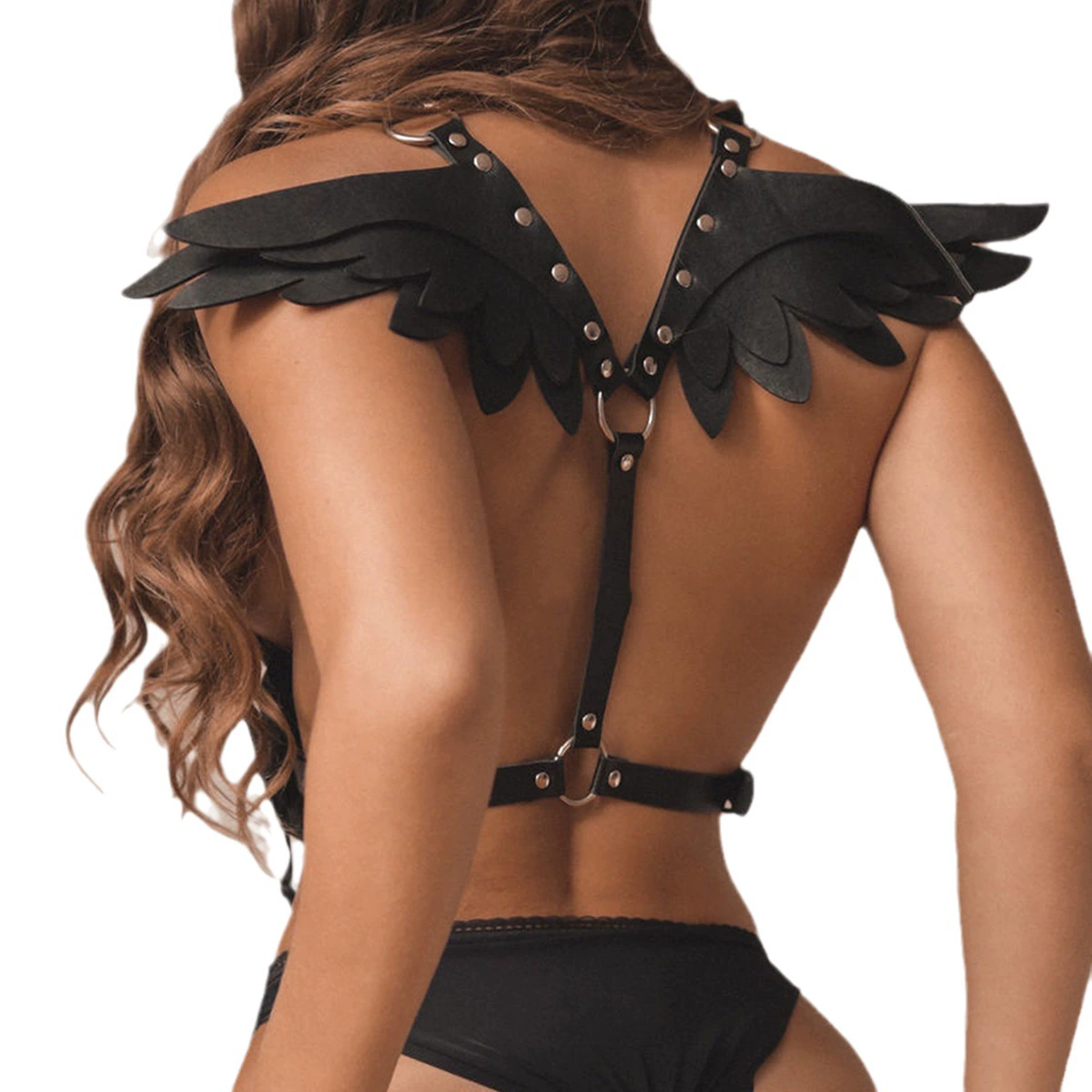 Женщины в платьях с крыльями ремешками Adult sex products queen tuning alternative toys binding binding bands spot spot