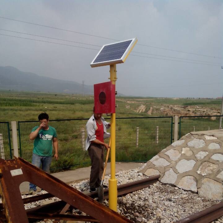 车挡表示器 太阳能车挡土挡表示器 轨道锂电池LED发光信号