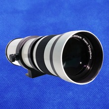 420-800mm F8.3-16手动镜头变焦远摄镜头全画幅单反探月拍鸟摄影