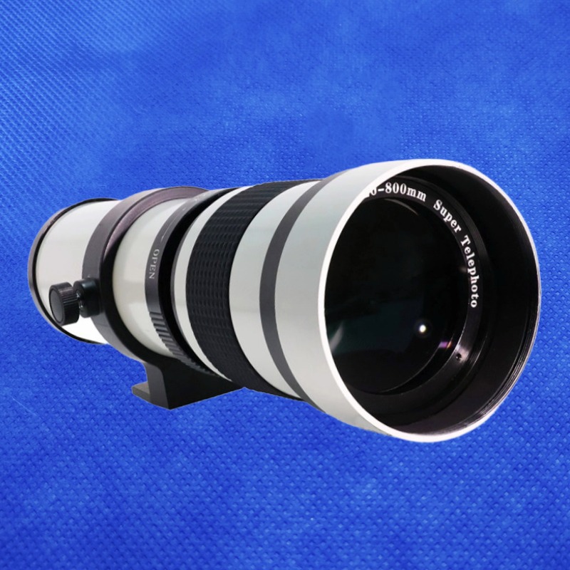 420-800mm F8.3-16手动镜头变焦远摄镜头全画幅单反探月拍鸟摄影