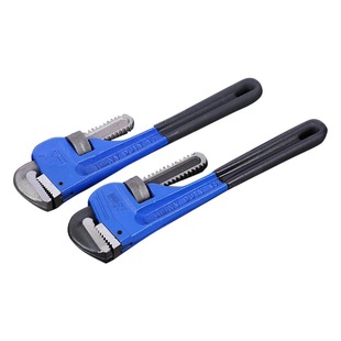 [Factory Outlet] Full set of American heavy-duty pipe pliers with plastic handle Professional pipe pliers with plastic wrench water pipe pliers