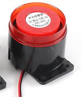 高デシベル24vアクティブ信号器BJ-1Kデュアルオーディオ電子サイレン音光警報器壁防犯ブザー|undefined