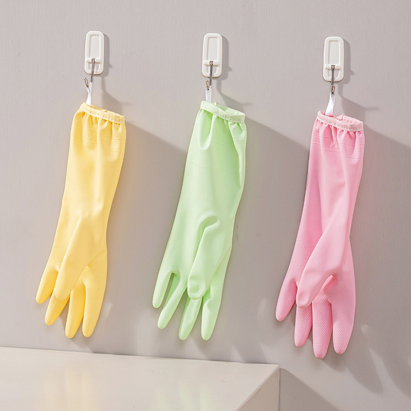 Cepillo para lavar platos de cocina casera, cuencos, guantes para tareas domésticas, impermeables y limpios, ropa duradera para mujeres, látex de goma para el hogar al por mayor