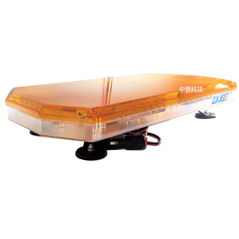 跨境出口超薄车载磁吸顶灯车顶工程车警示爆闪灯施工黄色应急警示