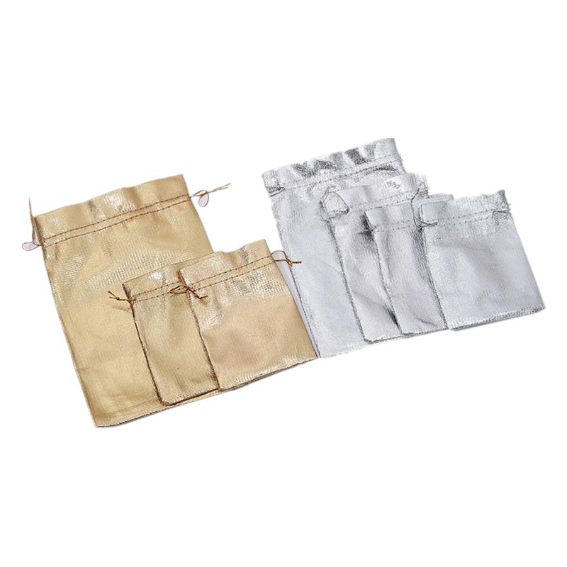 Directo de fábrica Bolsa de Oro bolsa de plata bolsa de joyería bolsa de regalo bolsa de cordón