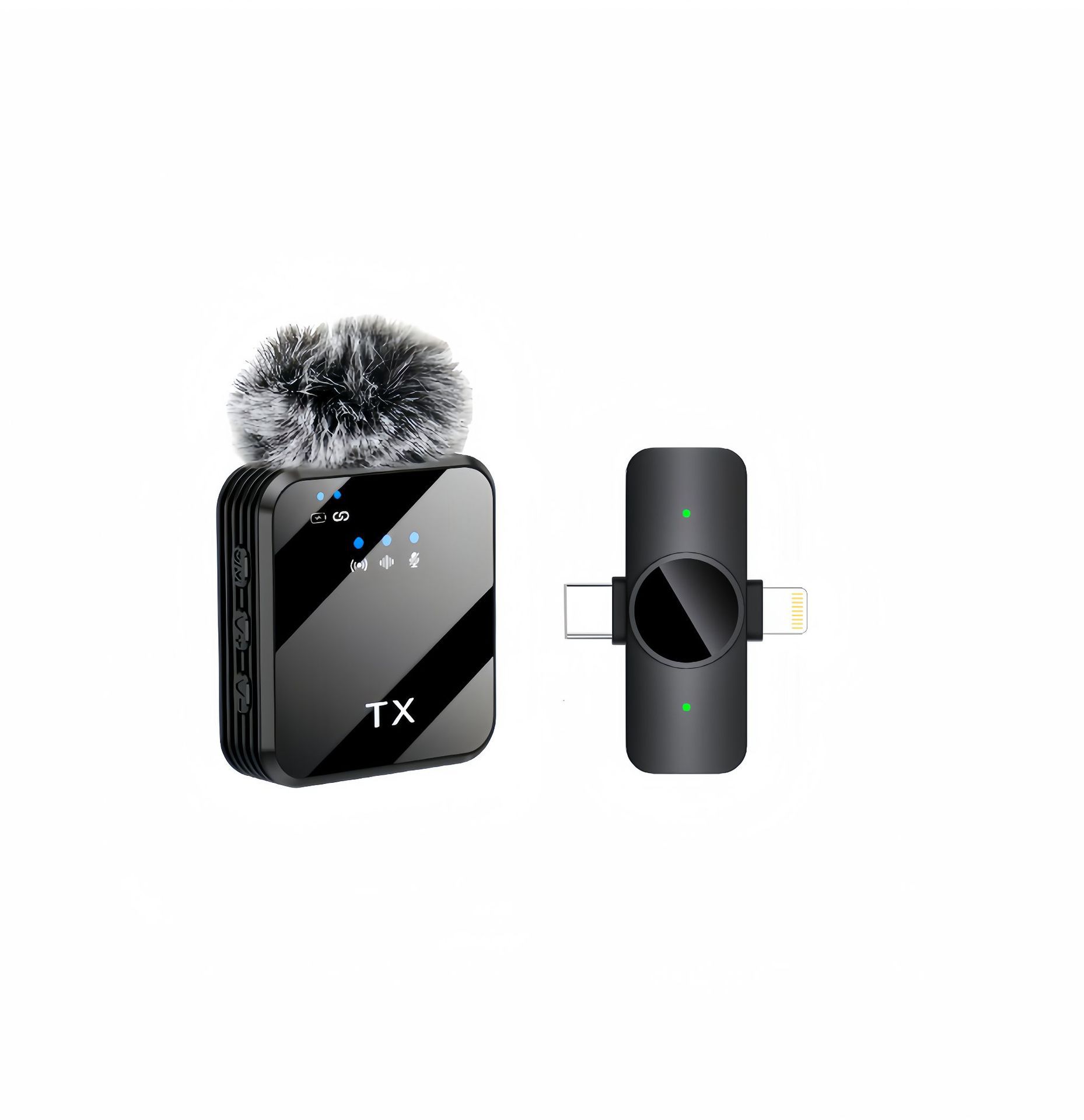 K9 micrófono de collar inalámbrico F16 radio grabación en vivo uno para dos reducción de ruido vibrato Bluetooth micrófono de micrófono micrófono