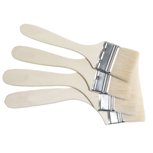 Anton wool brush soft-bristled paint latex paint paint brush traceless painting cleaning brush oil barbecue baking brush