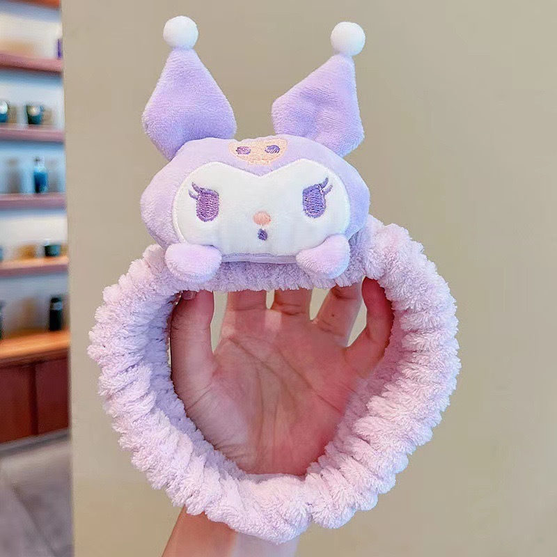 新しいかわいいクマのヘアバンド洗顔漫画ヘアバンドクリエイティブ弓動物ヘアリングフランネルヘアバンド卸売|undefined
