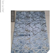 厂家定制兔毛烫金仿毛毯长方形脚垫沙发飘窗客厅卧室家居地毯地垫