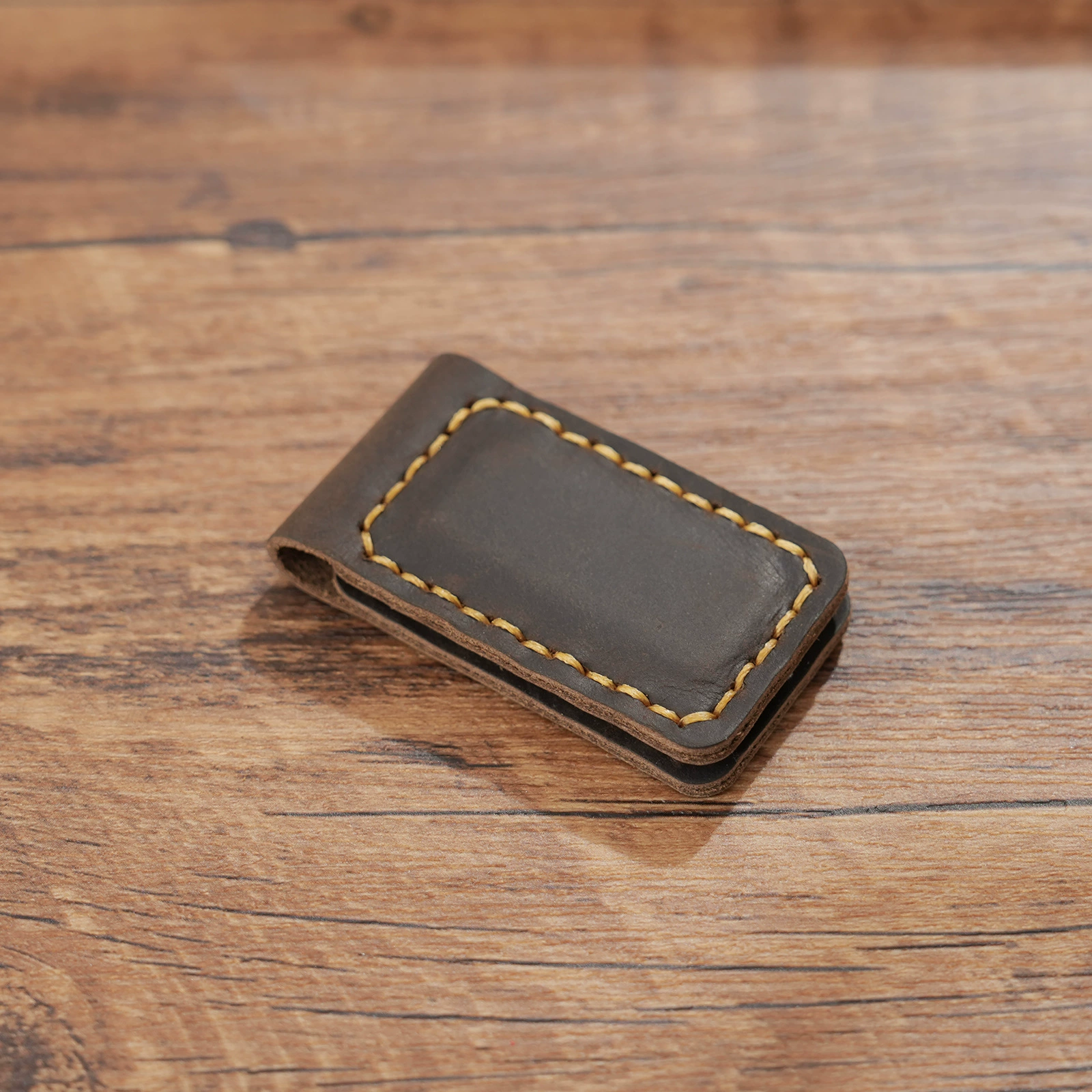 Кожаный ретро money clip с магнитом, канцтовары, Amazon
