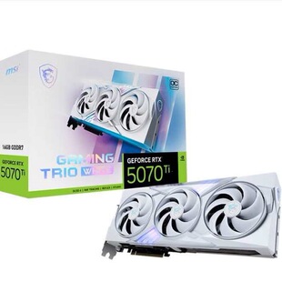 ��ħ��GeForce RTX 5070Ti 16G GAMING TRIO OC WHITE AI�Α��@��