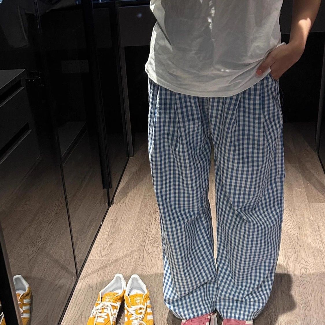 【피부 친화적인 바지】#CK51