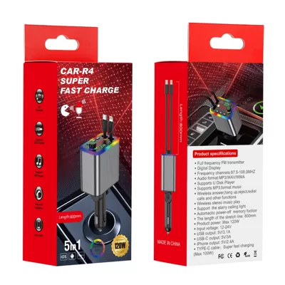 Car mp3 Car Bluetooth Mp3 Player Mobile - r4-aluminum-alloy-shell-starry-sky-roof